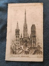 Gravure eau forte d'occasion  Abbeville