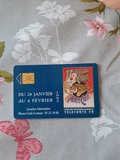Telecarte 50u monaco d'occasion  Calais