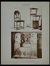 Art nouveau furniture d'occasion  Expédié en Belgium