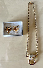 Cabochon necklace earrings for sale  KEIGHLEY