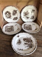 Assiettes plates terre d'occasion  Montendre