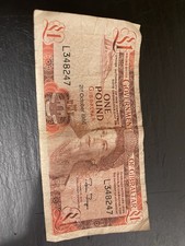 Banknote gibraltar 1 for sale  LOWESTOFT