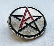 WĄGLIK - pentagram --- metalowa przypinka na sprzedaż  PL