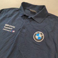 Camisa polo masculina de malha pique BMW Driving Experience grande C2, usado comprar usado  Enviando para Brazil