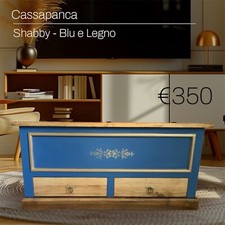 Baule cassapanca legno usato  Italia