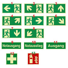 Schild notausgang rettungsweg gebraucht kaufen  Neumünster