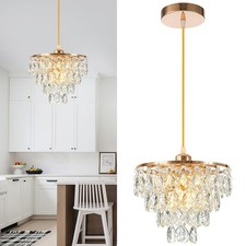 Kristall deckenlampe led gebraucht kaufen  Nettetal