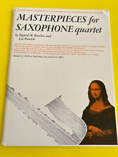 Masterpieces for saxophone gebraucht kaufen  Rottenburg am Neckar