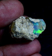 Usado, Opala etíope tamanho Biz crua, opala de fogo verde 100% natural áspera 19,50 cts OPB-22 comprar usado  Enviando para Brazil