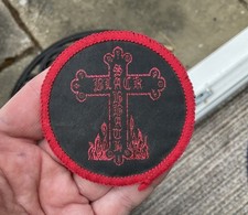 Usado, Vintage Black Sabbath Cloth badge Patch Rock / Metal Music  OZZY Osbourne comprar usado  Enviando para Brazil