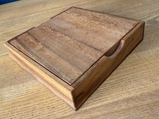 Hardwood travel solitaire for sale  CHELTENHAM