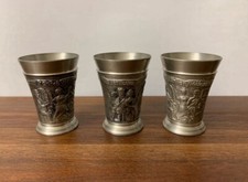 Vintage zinn becher gebraucht kaufen  Deutschland