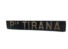 Vecchia insegna tram usato  Seregno