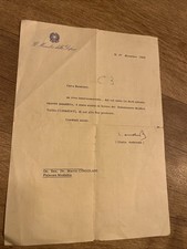 Giulio andreotti firma usato  Ariccia