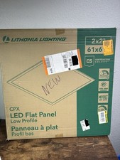 Painel de LED plano Lithonia Lighting CPX 2X2 3200LM 40K M4 30W, 2' x 2' - Branco comprar usado  Enviando para Brazil