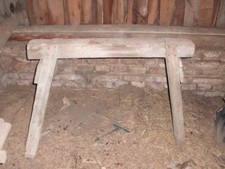 Alter holz arbeitsbock gebraucht kaufen  Laberweinting