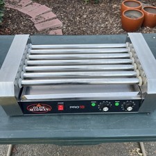 Panela elétrica Olde Midway PRO 18 cachorro-quente grelha de 7 rolos , usado comprar usado  Enviando para Brazil
