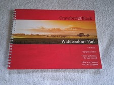 Crawford black watercolour for sale  MORPETH