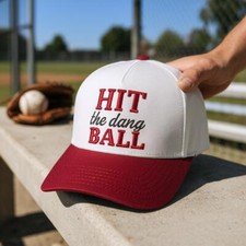 Usado, Boné de beisebol bordado Hit The Dang Ball, chapéu de lavagem vintage esporte beisebol comprar usado  Enviando para Brazil