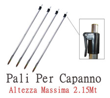 Pali per capanno usato  Amelia