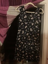 Sommerkleid schwarz blumenmust gebraucht kaufen  Schwaigern