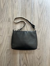 Bolsa de couro vintage Armani Exchange feita na Itália talheres preta Y2K, usado comprar usado  Enviando para Brazil