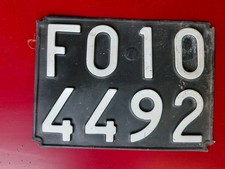 Forli vecchia targa usato  Sogliano al Rubicone