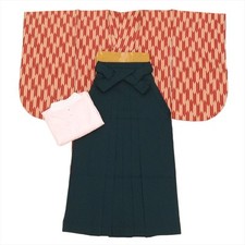 Conjunto Hakama de fibra sintética reciclada com curto Nagoya Obi, 166,5cm de comprimento, usado comprar usado  Enviando para Brazil