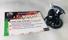 HorrorClix Headless Horseman #086 Figura Rara Prata Modelo Vintage Horror Clix, usado comprar usado  Enviando para Brazil