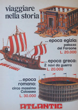 Pubblicità Advertising Ritagli 1978 ATLANTIC VIAGGIARE NELLA STORIA EPOCA EGIZIA, używany na sprzedaż  Wysyłka do Poland