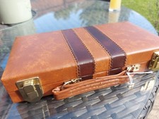 Leather domino chess for sale  NANTWICH