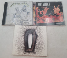 Metallica 3 x CD LOT Death Magnetic / Load / ...And Justice For All comprar usado  Enviando para Brazil