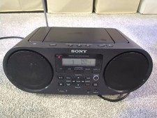 Sistema de audio de radio Sony ZS-RS60BT Boombox CD Bluetooth/USB/AM/FM segunda mano  Embacar hacia Mexico