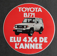 Autocollant sticker toyota d'occasion  Annecy
