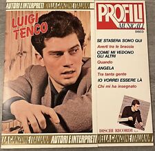 Luigi tenco raccolta usato  Arezzo