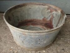 Vintage round galvanised for sale  NEWBURY
