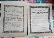 Rare certificats etude d'occasion  Tréguier