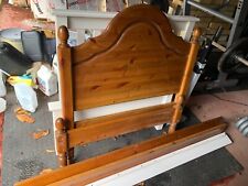 Pine single bedframe for sale  WESTERHAM