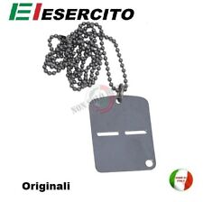 Piastrina piastrine militari usato  Rovigo