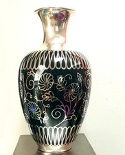 Silver verlay vase gebraucht kaufen  Ahrensburg, Großhansdorf