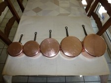 Serie casseroles cuivre d'occasion  Chaumont