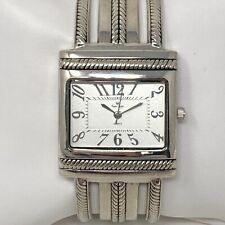 Relógio feminino Premier Designs 31 mm tom prata punho articulado nova bateria 6" comprar usado  Enviando para Brazil