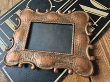 Antiguo marco de fotos vintage de cobre planificado artesanías  segunda mano  Embacar hacia Mexico