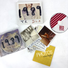 TAYLOR SWIFT- 1989 DLX Deluxe & RED CD (+ Bonus Tracks/14 Photo Cards/Slipcase), usado comprar usado  Enviando para Brazil