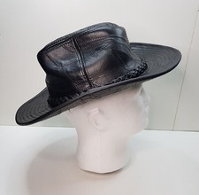 Black real leather for sale  ROCHDALE