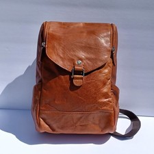 Mochila/transversal conversível de couro pequena Jack Georges Voyager Collection comprar usado  Enviando para Brazil