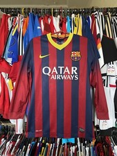 Camisa manga longa Nike 547926-413 BARCELONA 2013 2014 HOME SHIRT TAMANHO P #10 MESSI comprar usado  Enviando para Brazil