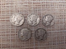 Mercury dimes 1916 for sale  Brooklyn