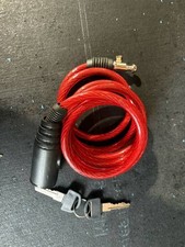 Trava de cabo de segurança com chaves 4 pés para bicicleta/scooter/caiaque/paddleboard comprar usado  Enviando para Brazil