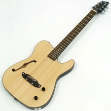 Guitarra elétrica acústica SCHECTER Oriental Line OL-FL-P cetim natural usada comprar usado  Enviando para Brazil